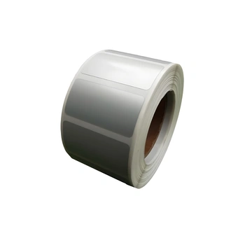 Etykiety termotransferowe Specmark 60 x 40 mm 1000 szt. / foliowe / gilza fi40 / srebrne